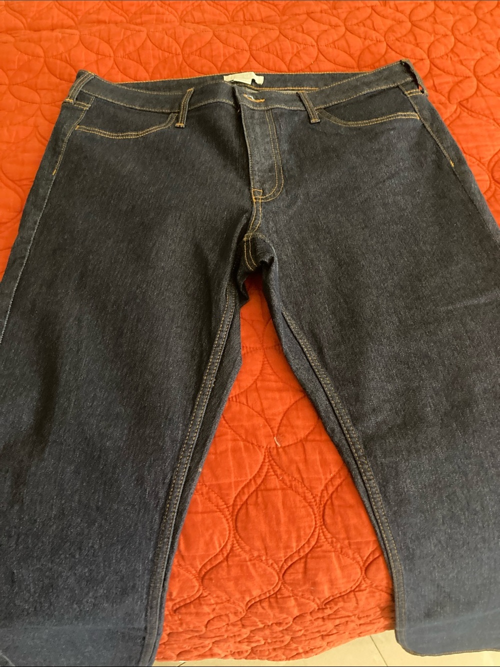 H&M Men's Slim Straight Dark Blue Jeans